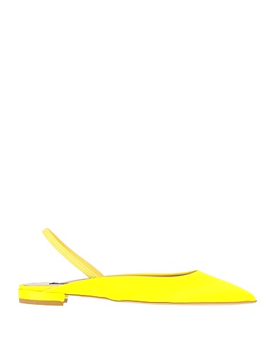 ISLO ISABELLA LORUSSO Chaussures Jaune Fibres textiles