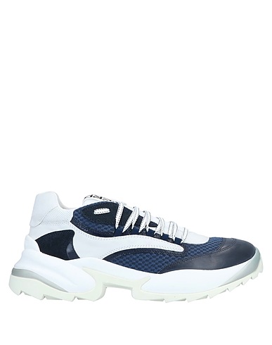 SERGIO ROSSI Sneakers Avio Pelle, Fibre tessili
