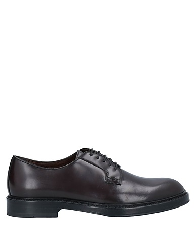 JEROLD WILTON Laced shoes Dark brown Soft Leather