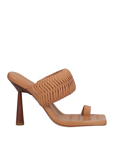 GIA / RHW ソング・サンダル キャメル 革