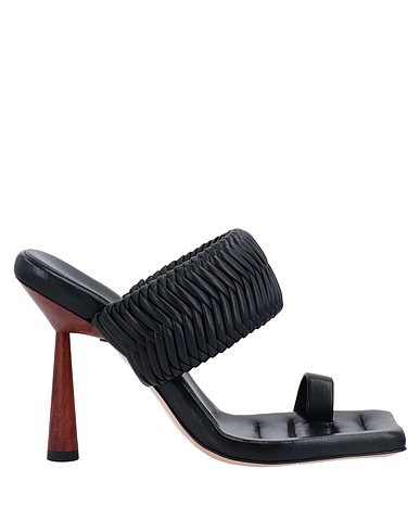 GIA / RHW Infradito Nero Pelle