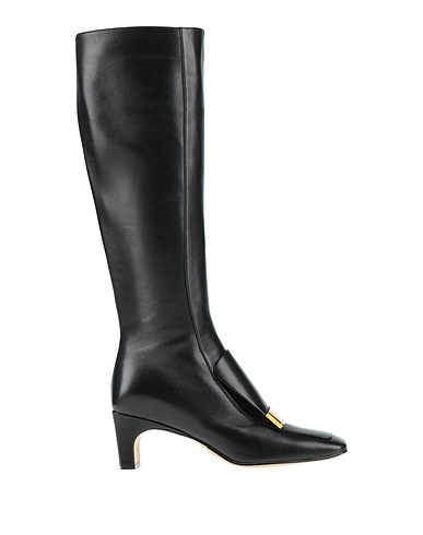 SERGIO ROSSI Boots Black Soft Leather