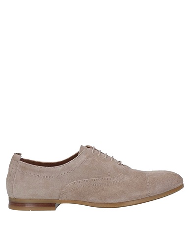 CARLO PAZOLINI Laced shoes Taupe Soft Leather