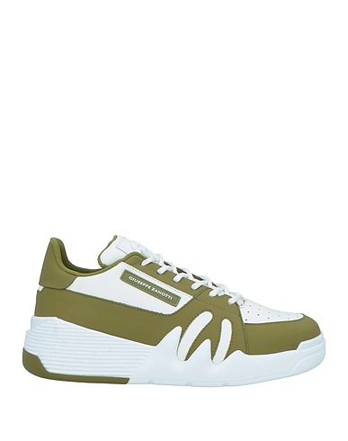 GIUSEPPE ZANOTTI Sneakers Military green Soft Leather