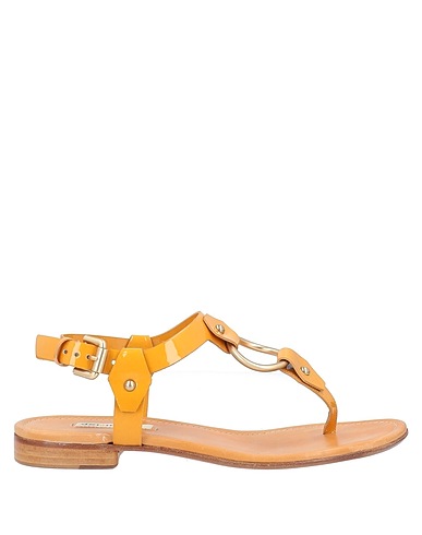 DEIMILLE Flip flops Apricot Leather