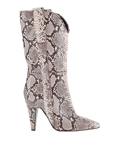 HILYA Boots Grey Soft Leather