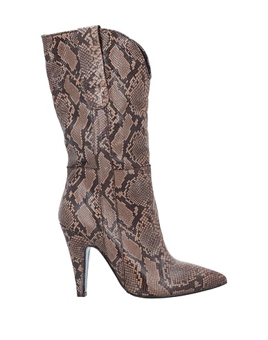 HILYA Boots Khaki Soft Leather