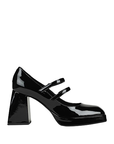 GIAMPAOLO VIOZZI パンプス DECOLLETE 
 ブラック 革