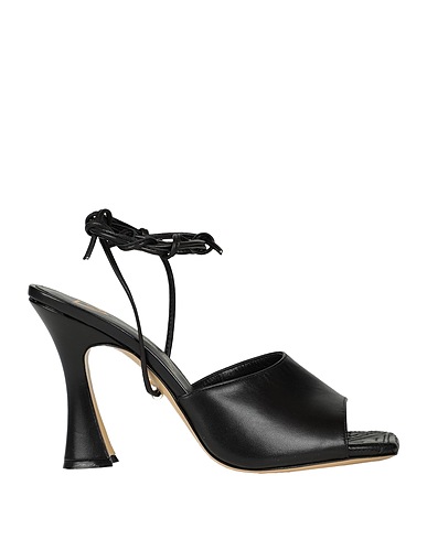 GIAMPAOLO VIOZZI Sandali SANDAL Nero Pelle