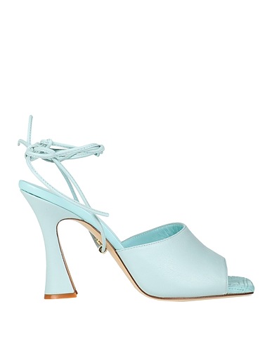 GIAMPAOLO VIOZZI Sandals SANDAL Sky blue Soft Leather