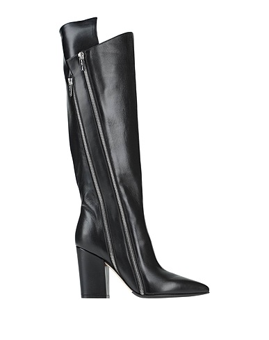SERGIO ROSSI Boots Black Leather
