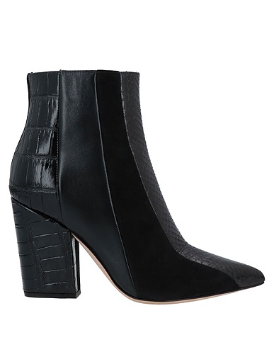 SERGIO ROSSI Stiefelette Schwarz Natterhaut