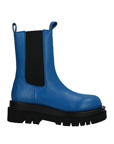 JEFFREY CAMPBELL Ankle boot Bright blue Bovine leather