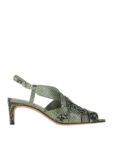 3.1 PHILLIP LIM Sandals Military green Soft Leather