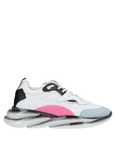 OFF PLAY Sneakers Grey Soft Leather, Textile fibres