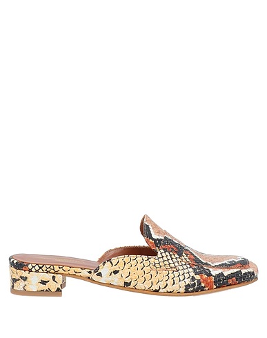 SPAZIOMODA Mules and clogs Brown Soft Leather