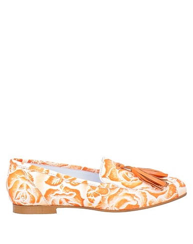 SPAZIOMODA Mocassino Arancione Pelle