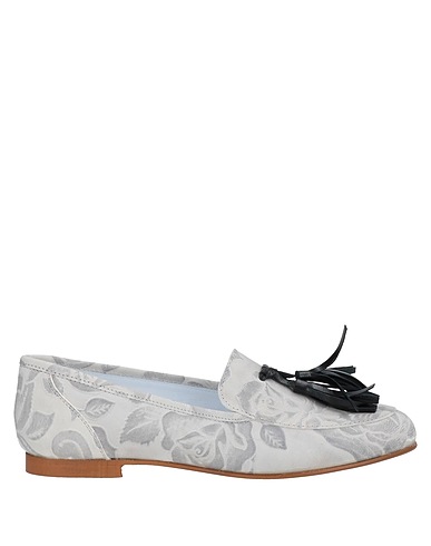 SPAZIOMODA Mocassino Grigio chiaro Pelle