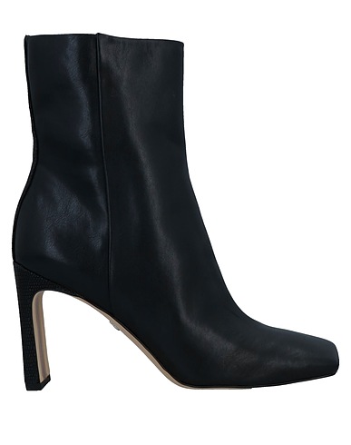 SAM EDELMAN Ankle boot Black Leather, Other Fibres