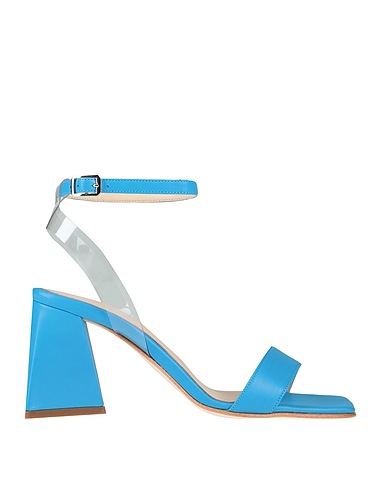 LUCA VALENTINI Sandals Azure Soft Leather