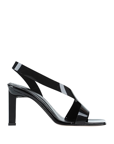 LUCA VALENTINI Sandals Black Plexiglas®