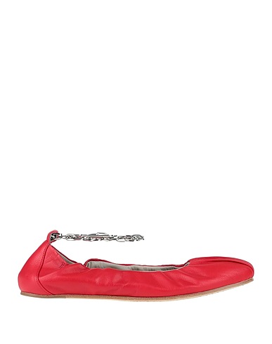 VIC MATIĒ Ballerine Rosso Pelle