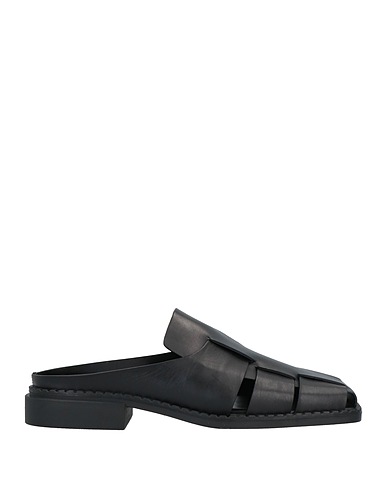 VIC MATIĒ Mules et sabots Noir Cuir