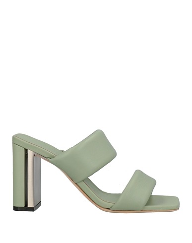 VIC MATIĒ Sandali Verde chiaro Pelle