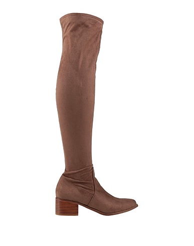 STEVE MADDEN Boots Brown Textile fibres