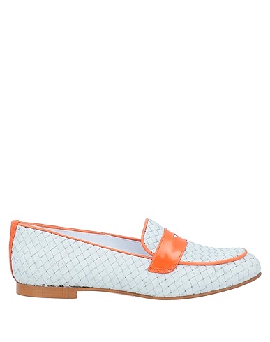 SPAZIOMODA Loafers Sky blue Soft Leather