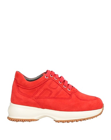 HOGAN Sneakers Tomatenrot Leder