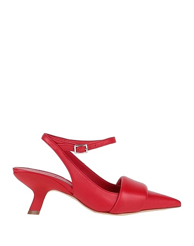 VIC MATIĒ Pump Red Soft Leather