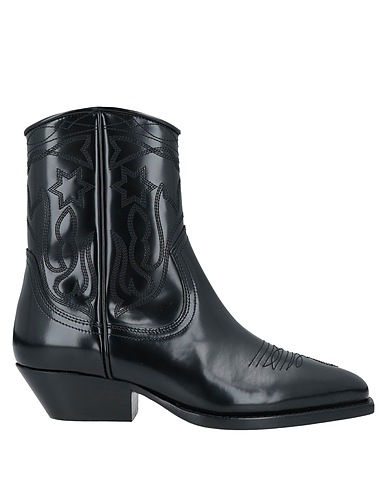SANDRO Ankle boot Black Leather
