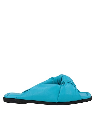 MAISON ROUGE Venezia Sandali Turchese Pelle