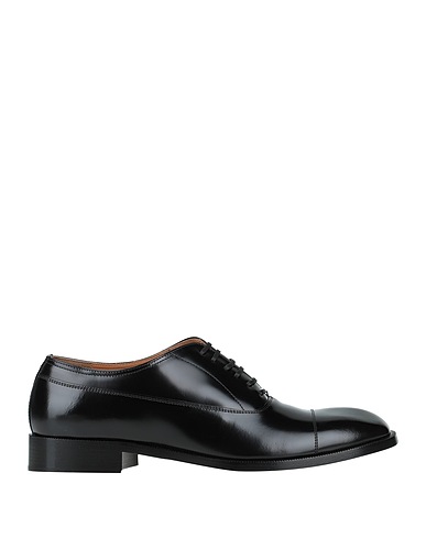 MAISON MARGIELA Laced shoes Black Soft Leather