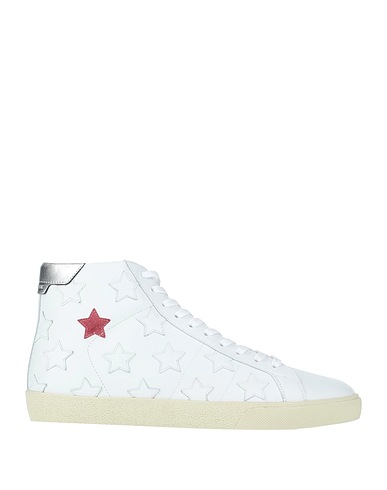 SAINT LAURENT Sneakers White Soft Leather