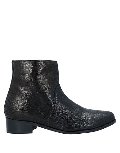 ANAKI Stiefelette Schwarz Leder