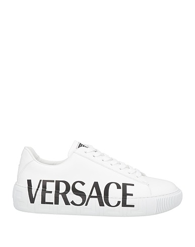 VERSACE Sneakers Weiß Kalbsleder
