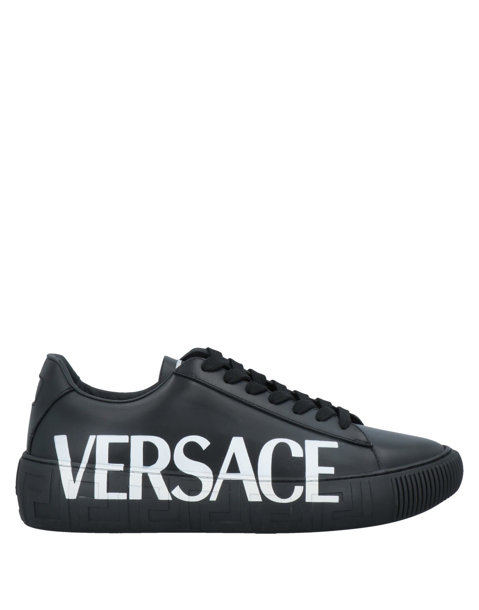 VERSACE | Black Men's Sneakers | YOOX