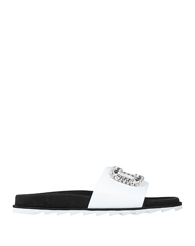 ROGER VIVIER サンダル オフホワイト 革