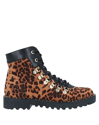 MY TWIN TWINSET Ankle boot Camel Textile fibres