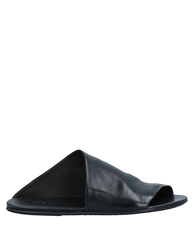 MARSÈLL Sandals Black Soft Leather