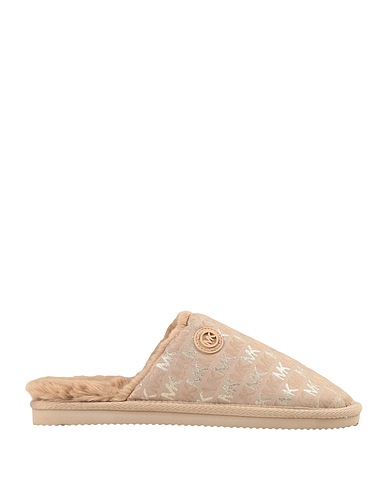 MICHAEL MICHAEL KORS Ciabatte e pantofole JANIS SLIDE Beige Fibre tessili