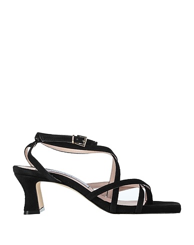 NCUB Sandals Black Leather