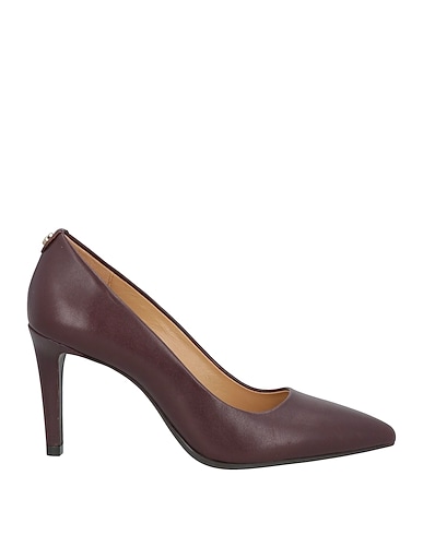 MICHAEL MICHAEL KORS Court DOROTHY FLEX PUMP Plum Soft Leather