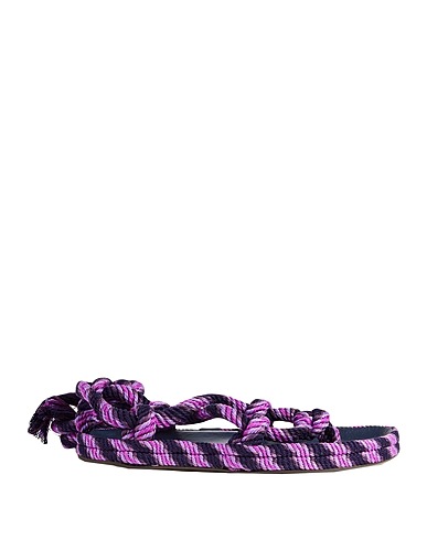 ISABEL MARANT Flip flops Purple 100% Cotton