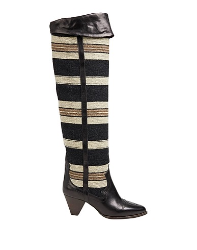 ISABEL MARANT Boots Black 100% Calfskin