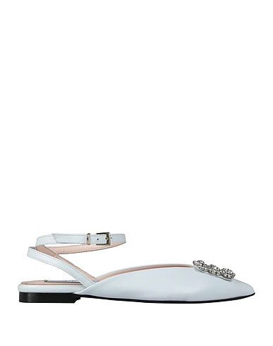 NCUB Ballet flats White Soft Leather