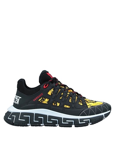 VERSACE FOOTWEAR Black Textile fibers