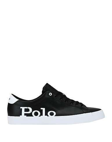 POLO RALPH LAUREN Sneakers Black 100% Cowhide